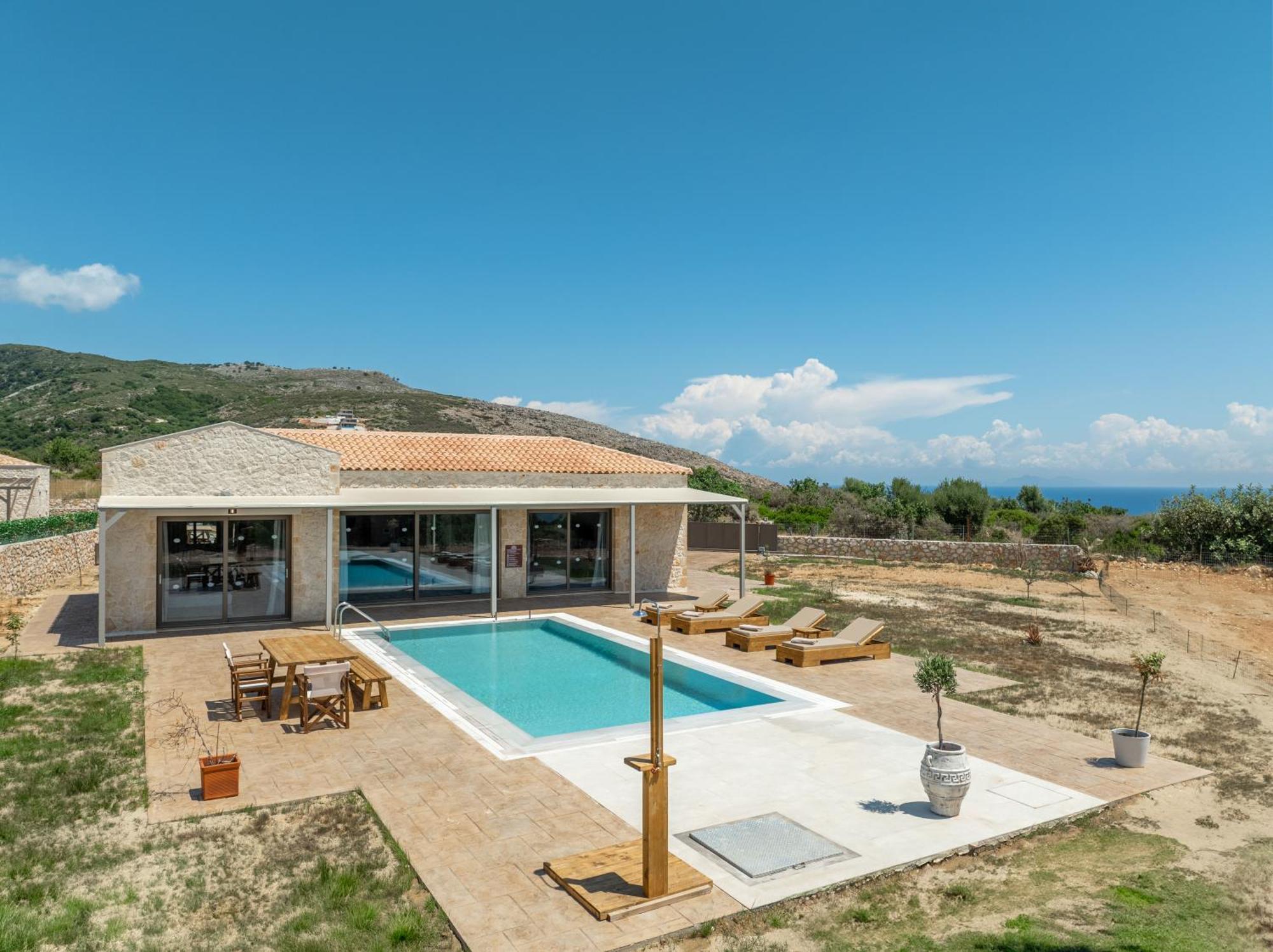 Pantheon Luxury Villas Skala  Exterior photo